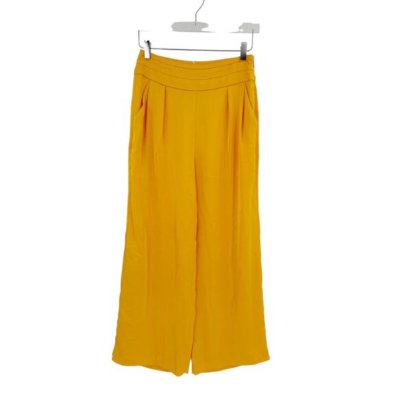 RAMY BROOK Pants NEW Size 6 Cropped Joss Pant $385 Golden Yellow - Picture 2 of 4